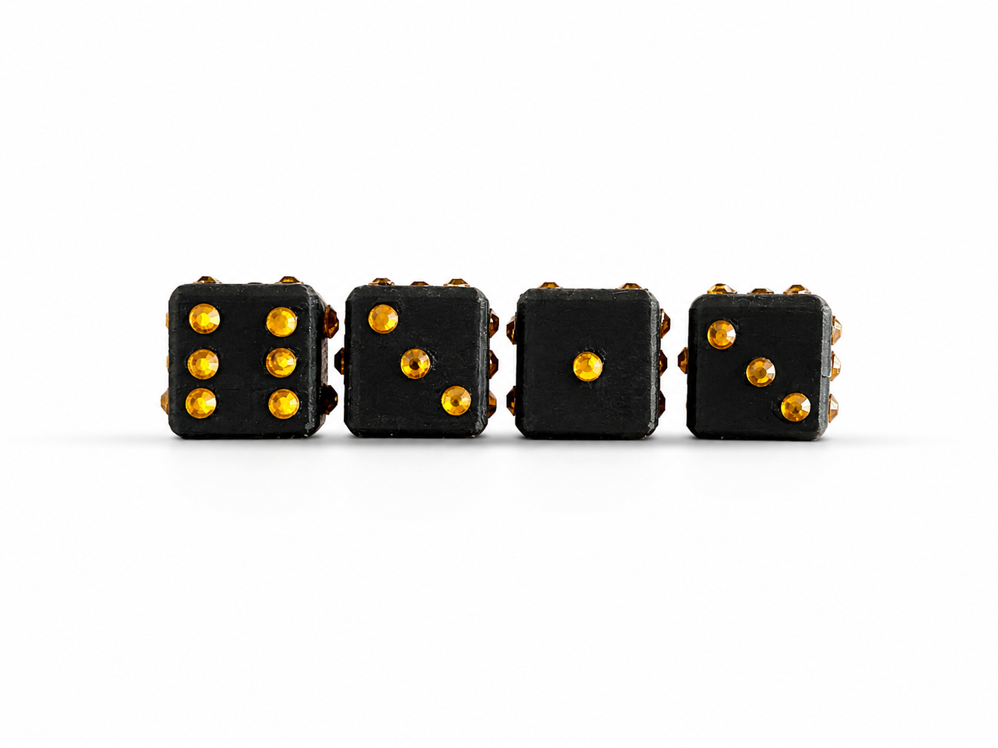 Amber Dice Valve Caps