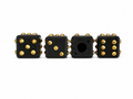 Imperial Gold Dice Valve Caps