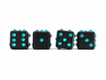 Tiffany Blue Dice Valve Caps